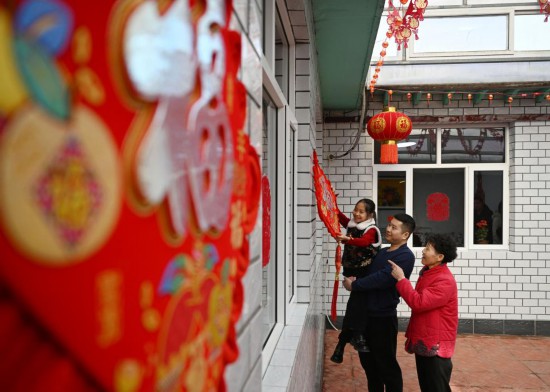万事官网：新春走基层丨天津第六埠村的新年新景